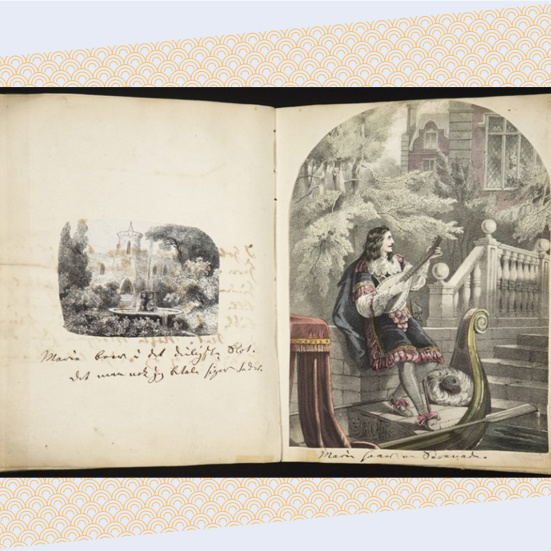 H. C. Andersens billedbog til Marie Henriques fra 1869