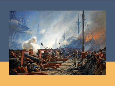 Maleri fra Slaget på Reden 
